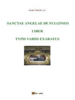 Sanctae Angelae de Fulgineo liber typis variis exaratus