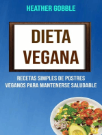 Dieta Vegana: Recetas Simples De Postres Veganos Para Mantenerse Saludable