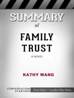 Summary of Family Trust: A Novel: Conversation Starters