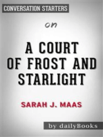 A Court of Frost and Starlight: by Sarah J. Maas | Conversation Starters