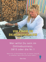 Vom Noname zur Onlineunternehmerin: Wer willst Du sein im Onlinebusiness, 0815 oder die Nr. 1