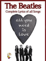 Complete lyrics of all songs: edited by Michela Ferraro