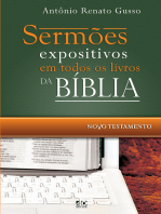 Sermões expositivos em todos os livros da Bíblia - Novo Testamento: Esboços completos que percorrem todo o Novo Testamento