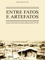 Entre fatos e artefatos: Literatura e ensino de história nos encontros acadêmicos nacionais (1979-2007)
