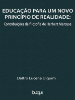 Educação para um novo princípio de realidade: Contribuições da filosofia de Herbert Marcuse