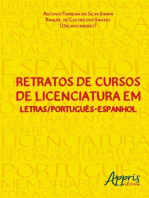 Retratos de cursos de licenciatura em letras/português-espanhol