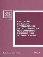 A atuação do Comitê Internacional da Cruz Vermelha nos conflitos armados não internacionais