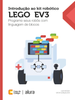 Introdução ao kit robótico LEGO® EV3: Programe seus robôs com linguagem de blocos