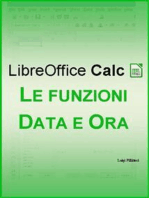 LibreOffice Calc - Le funzioni Data e Ora