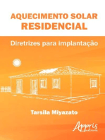Aquecimento solar residencial: diretrizes para implantação