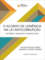 O acordo de leniência na lei anticorrupção: histórico, desafios e perspectivas