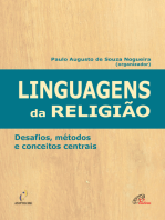 Linguagens da religião: Desafios, métodos e conceitos centrais