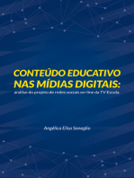 Conteúdo educativo nas mídias digitais: análise do projeto de redes sociais on-line da TV Escola.