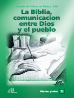 La Biblia, comunicación entre Dios y el Pueblo