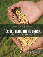 Técnico agrícola no brasil: entre o proposto e o real