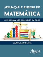 Avaliação e ensino de matemática: o programa ler e escrever em foco