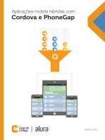 Aplicações mobile híbridas com Cordova e PhoneGap