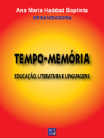 TEMPO-MEMÓRIA: EDUCAÇÃO, LITERATURA E LINGUAGENS