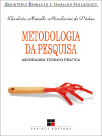 Metodologia da pesquisa: Abordagem teórico-prática
