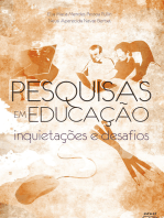Pesquisa em Educação: inquietações e desafios