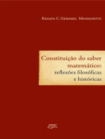 Constituição do saber matemático: reflexões filosóficas e históricas