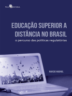 Educação superior a distância no Brasil: O percurso das políticas regulatórias