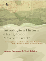 Introdução à História e Religião do "Povo de Israel": Formação de Identidade e Análise Weberiana Sob o Ponto de Vista de "Povo Pária"