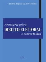 Anotações sobre direito eleitoral e outros temas