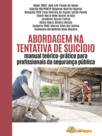 Abordagem na tentativa de suicídio: manual teórico-prático para profissionais da segurança pública