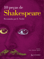 10 peças de Shakespeare