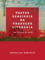 Textos Sensíveis na Tradução Literária: Um Estudo de Caso