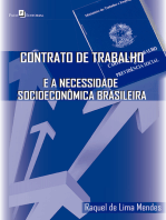 Contrato de trabalho e a necessidade socioeconômica brasileira