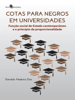 Cotas para negros em universidades: Função Social do Estado Contemporâneo e o Princípio da Proporcionalidade