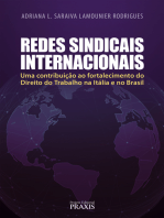 Redes Sindicais Internacionais: Uma contribuição ao fortalecimento do Direito do Trabalho na Itália e no Brasil