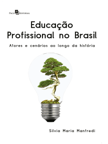 Educação profissional no Brasil: Atores e cenários ao longo da História