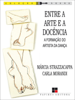 Entre a arte e a docência: A formação do artista de dança