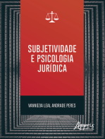 Subjetividade e Psicologia Jurídica