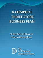 A Complete Thrift Store Business Plan