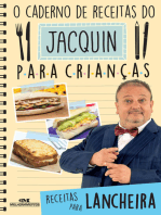O caderno de receitas do Jacquin para crianças: Receitas para lancheira