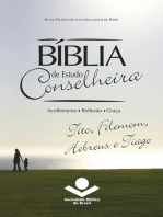 Bíblia de Estudo Conselheira – Tito, Filemom, Hebreus e Tiago