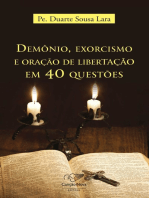 Demônio, exorcismo e oração de libertação em 40 questões