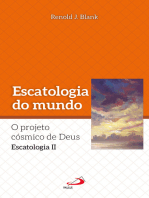 Escatologia do mundo: Projeto cósmico de Deus