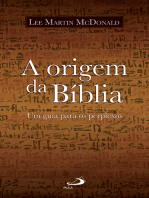 A origem da Bíblia: Um guia para os perplexos