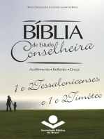 Bíblia de Estudo Conselheira – 1 e 2Tessalonicenses e 1 e 2Timóteo