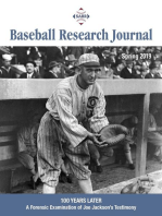 Baseball Research Journal (BRJ), Volume 48, #1: Spring 2019: Baseball Research Journal, #48.1