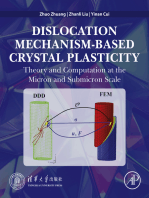 Dislocation Mechanism-Based Crystal Plasticity: Theory and Computation at the Micron and Submicron Scale