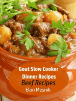 Gout Slow Cooker Dinner Recipes - Beef Recipes: Gout Slow Cooker Recipes, #1