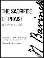 The Sacrifice of Praise: Meditations before and after Admission to the Lord’s Supper