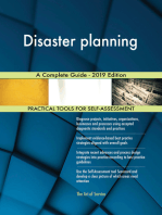 Disaster planning A Complete Guide - 2019 Edition