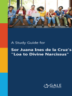A Study Guide for Sor Juana Inés de la Cruz's "Loa to Divine Narcissus"